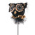 20.5" Black and Brown Owl Stick Halloween Decor - IMAGE 2