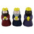 Three Kings Design Taper Candle Holder Set - IMAGE 1