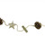 5' Natural Brown Birch Bark Stars, Twigs and Pine Cone Artificial Christmas Garland - Unlit - IMAGE 1