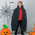 Black Vampire Cape Boy Child Halloween Costume Accessory - Extra Large - IMAGE 2
