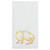 25" Yellow and White Cotton Chick Towel - IMAGE 1