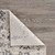 5.25' x 7.5' Beige and Gray Distressed Damask Rectangular Area Throw Rug - IMAGE 4