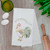 25" Brown and White Cotton Rooster Towel - IMAGE 2