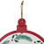 Merry and Bright Ornament Style Metal Christmas Wall Signs - 14" - Red and Green - Set of 2 - IMAGE 3
