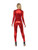 44" Red Miss Whiplash Women Adult Halloween Costume - Medium - IMAGE 3
