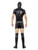 41" Black Bondage Gimp Men Adult Halloween Costume - XL - IMAGE 3