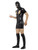 41" Black Bondage Gimp Men Adult Halloween Costume - Medium - IMAGE 2