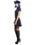 49" Black Fever Naughty Cop Women Adult Halloween Costume - Medium - IMAGE 3