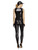 40" Black Fever Swat Women Adult Halloween Costume - Small - IMAGE 3