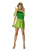 40" Green Woodland Fairy Women Adult Halloween Costume - Small - IMAGE 2