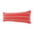 36" Red and Tan Striped Rectangular Lumbar Pillow - IMAGE 6