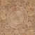 7.5' Brown Geometric Boutique Handmade Round Area Jute Throw Rug - IMAGE 2