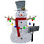 3D Lighted "Welcome" Snowman Outdoor Christmas Decoration - 48" - Warm White LED - IMAGE 2