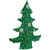 3D Lighted Christmas Tree Outdoor Decoration - 20" - Green and White - Clear Lights - IMAGE 4