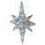 3D Lighted Iridescent Beaded Bethlehem Star Outdoor Christmas Decoration - 20" - IMAGE 5