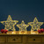 LED Lighted Stars Outdoor Christmas Decorations - 14" - Gold - Set of 3 - IMAGE 4