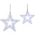 LED Lighted Stars Outdoor Christmas Decorations - 18" - Cool White - Set of 2 - IMAGE 2