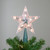 9" Classic 5-Point Star Christmas Tree Topper - Clear Lights - IMAGE 4