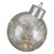 12- Inch Lighted Silver Christmas Ornament Table Piece - IMAGE 1