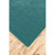 2.5' x 8' Teal Blue Marled Hand Woven Rectangular Wool Rug Runner - IMAGE 3