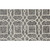 5' x 8' Charcoal Gray and Ivory Lattice Hand Tufted Rectangular Wool Area Throw Rug - IMAGE 4