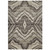 4.25' x 6.25' Gray and Ivory Geode Print Rectangular Area Throw Rug - IMAGE 1