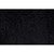 8' Noir Black Solid Round Shag Area Throw Rug - IMAGE 3
