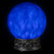 LED Lighted Color Changing Crystal Ball with Sound Halloween Decoration - 8" - IMAGE 3