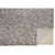 7.5' x 9.5' Ivory and Blue Mosaic Abstract Rectangular Area Throw Rug - IMAGE 4