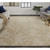 5' x 8' Beige and White Floral Hand Tufted Rectangular Wool Area Throw Rug - IMAGE 2