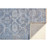 10' x 14' Blue and Beige Vintage Rectangular Area Throw Rug - IMAGE 4
