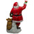 31" Santa Claus Holding Red Cardinal and Wreath Christmas Figurine - IMAGE 4