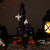 LED Lighted Haunted House Halloween Village Decoration - 11.75" - IMAGE 1