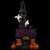 LED Lighted Haunted House Halloween Village Decoration - 11.75" - IMAGE 3