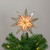 10" Lighted Gold and Clear Capiz Star Christmas Tree Topper - Clear Lights - IMAGE 2