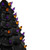 LED Lighted Ceramic Halloween Tree with Pumpkin - 14.75" - Black - IMAGE 6