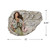 Praying Angel Outdoor Stone Garden Plaque - 8.25" - IMAGE 5