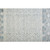 2.5' x 10' Blue and Ivory Geometric Tribal Hand Knotted Rectangular Rug Runner - IMAGE 2
