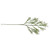 24" Dove White and Green Artificial Gysophila Stemmed Flower Spray - IMAGE 2
