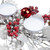 Berries and Snowflakes Christmas Pillar Candle Holder - 24" - Red and White - IMAGE 6