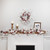 Berries and Snowflakes Artificial Christmas Garland - 6' x 8" - Red and White - Unlit - IMAGE 3
