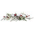 Frosted Winter Greenery and Jingle Bells Christmas Pillar Candle Holder - 28" - IMAGE 4