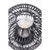 22.25" Black Turin Outdoor Woven Table Lamp - IMAGE 2