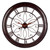30" Rustic Classic-Style Round Wall Clock with Roman Numerals - IMAGE 1