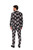 Black and White Skeleton Men's Adult Halloween Suit - US46 - IMAGE 2
