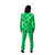 Emerald Green Shamrock Men's Adult St. Patrick's Day Slim Fit Suit - US36 - IMAGE 2