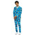 Blue and Brown Winter Winner Boys Teen Christmas Suit - 14Y - IMAGE 1