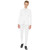 White Classic Teen Boy Slim Fit Knight Suit - 14Y - IMAGE 1