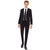 Black Classic Knight Boy Teen Slim Fit Suit - 10Y - IMAGE 1