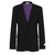 Black Classic Knight Boy Teen Slim Fit Suit - 14Y - IMAGE 3
